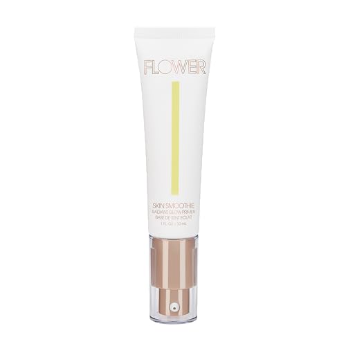 FLOWER BEAUTY By Drew Barrymore Skin Smoothie Radiant Glow Primer - Natural + Radiant Finish - Weightless Texture - Antioxidant-Rich + Silky Finish