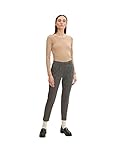 TOM TAILOR Damen Loose Fit Stoffhose mit Karomuster 1033578, 27648 - Grey Glencheck, 40W / 28L