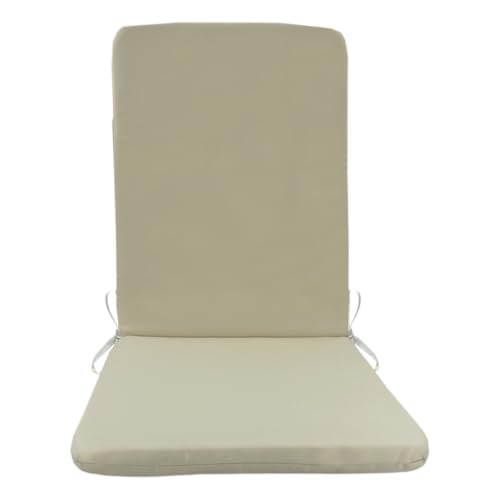 Coussin de chaise de jardin dossier haut imperméable extérieur XJBTBA