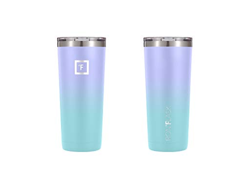IRON °FLASK Classic Tumbler - 710 ml, vacuüm geïsoleerd roestvrij staal, warm koud, dubbelwandig, thermo mok voor onderweg, water, metaal, kantine - Image 4