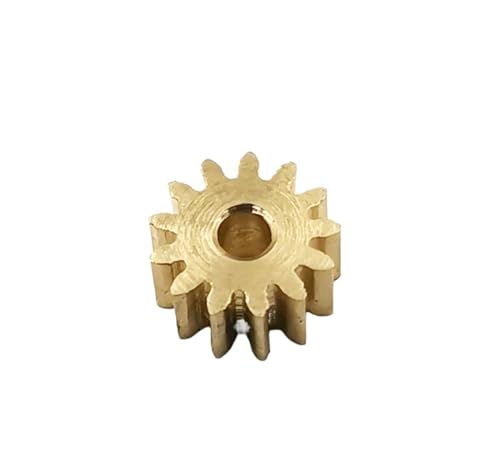 Bevel Gear Pinion Hardware Mechanical 1pcs 133A 0.7M Copper Gear 13 Teeth OD=10.5mm Hole 2.9mm Brass Pinion Motor Repair Parts
