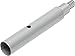 Marshalltown Push Button Handle Adapter, Fits Bull Floats, Fresnos, and Brooms, Male Threaded, 1-3/4 Inch Inch Pole/Handle Compatibility, BF8