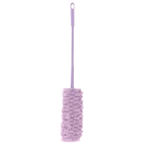 Plumero para muebles, larga antiestática de mano, cepillo limpiador de polvo lavable, cabezal flexible y mango extensible para cocina, sofá, coche, grietas, debajo de la cama, apartamento, sala