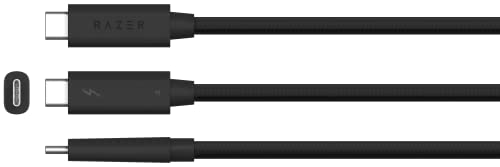 Razer Thunderbolt 4 Cable, Thunderbolt 4 Cable (Up to 40 Gigabits per second, up to 8K Resolutions, up to 100W Charging - Image 3