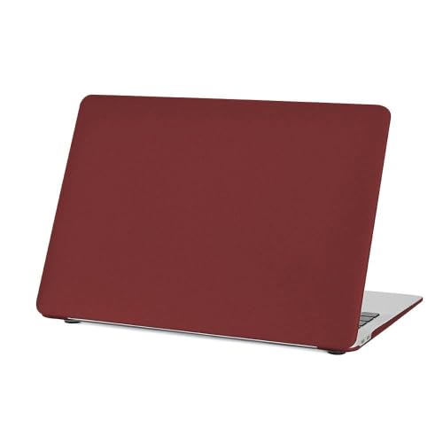 Image of Red Lemon Ultra Thin Matte Hardcase Case Cover for M1 MacBook Air 13 inch M1 A2337 A2179 [2020 2019 2018 Release] M1 A2337 A2179 A1932 with Retina Display Touch id (Wine Red)