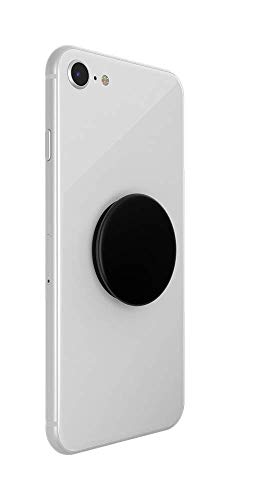 PopSockets Phone Grip with Expanding Kickstand, Adhesive Grip - Aluminum Black
