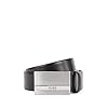 BOSS Herren Baxton Gürtel aus italienischem Leder mit Logo-Gravur an der Koppelschließe