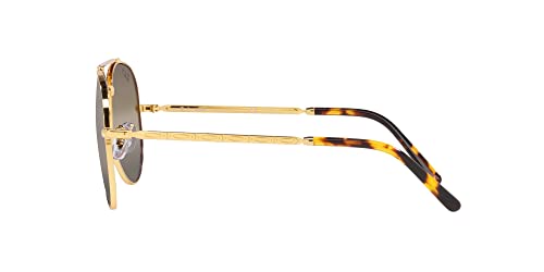 Image of Ray-Ban Unisex Rb3625 New Aviator Aviator Sunglasses