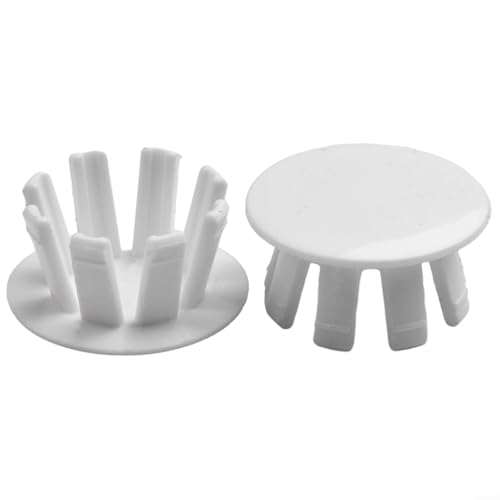 Verzinktes Befestigungsschrauben-Set in Paaren, Wandmontage, WC-Befestigungen, Wandmontage, WC-Befestigungsschraube, Hardware-Aufsätze, Ersatz-Set, Werkzeugteile (weiß)