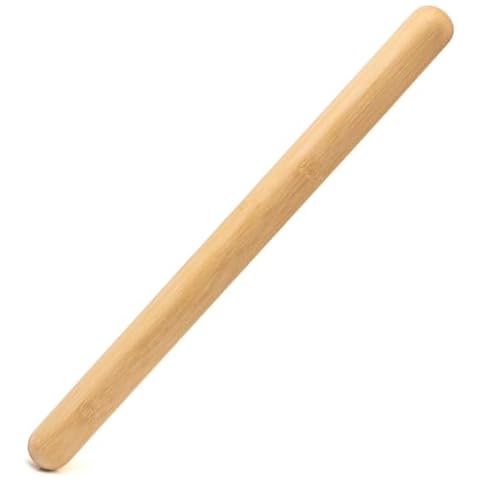 Goodtar 1 PCS Solid Bamboo Massage Stick for Body Shaping, Bamboo Massage Roller Stick, Bamboo Guasha Massage Sticks, Warm Bamboo Therapy Massage Tools for Relax Muscles Cover