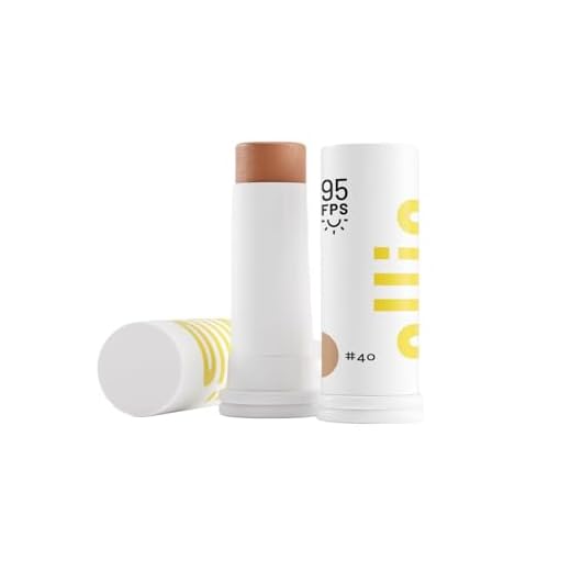 Protetor solar em bastão com cor FPS 95#40