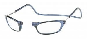 Clic Front Connection Glasses Blue Jeans -Strength +2.00