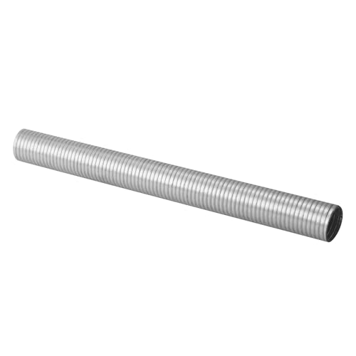 Piclafe 1.5 x 16.5 Length Universal Stainless Steel Exhaust Flex Pipe, 1.5 Inch Flexible Exhaust Pipe