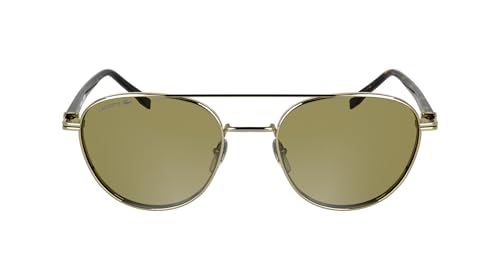 Lunettes Lacoste de soleil couleur or taille 54 pour un style intemporel au quotidien