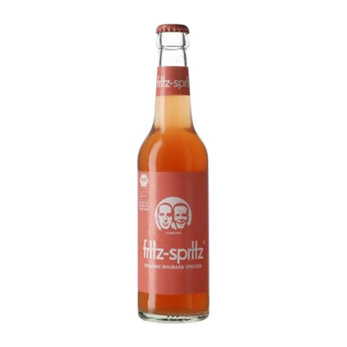 Refrescos y Mixers Caja de 24 unidades Fritz Haag Ruibarbo Biológico Botellín Tercio 33 cl