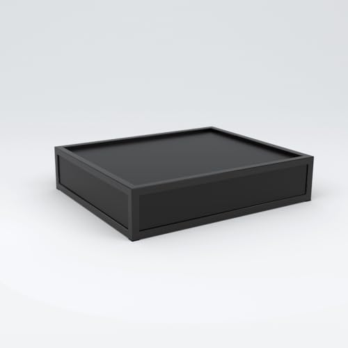 212 Main Multi-Level 6 in. Riser Square Black Gloss Bamboo