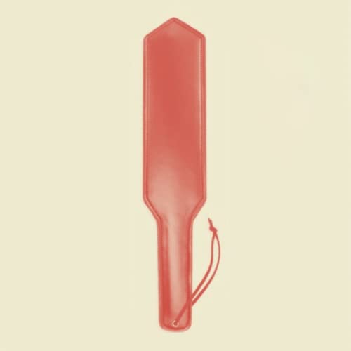 Chibata Em Couro Vermelho Sexy Triangulada Sado Fetiche