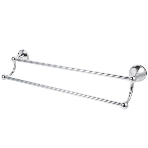 Porte-serviettes pour salle de bain et armoire double barre chic