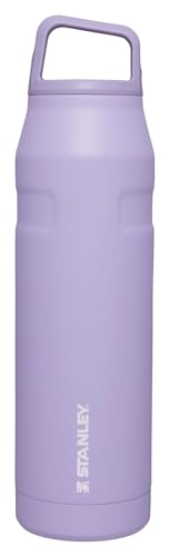 Image of Stanley IceFlow Cap and Carry Water Bottle | Wide Mouth Twist Lid | Lightweight & Leakproof for Travel & Sports | Insulated Stainless Steel | BPA-Free