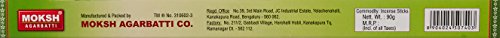 Image of MOKSH Madhur Sugandh Agarbatti Combo - Chandan, Mogra & Rajanigandha Fragrances, Zipper Pouches, 315 g Total, Pack of 3 | for Puja, Prayer & Meditation