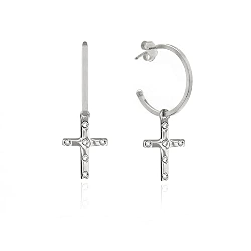 LYGXWJFC Blitz-Kreuz-Stern-Ohrstecker für Frauen, Ohrpiercing-Ohrring, Schmuck, Pendientes