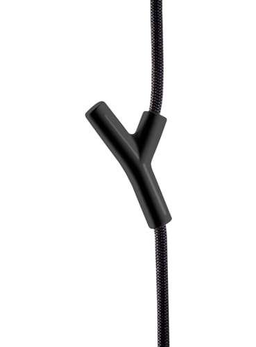 Authentics Garderobenseil WARDROPE schwarz matt Seil schwarz