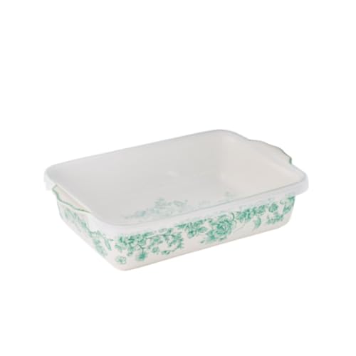 Pioneer Woman Agatha Rectangular Baker with Lid, 9