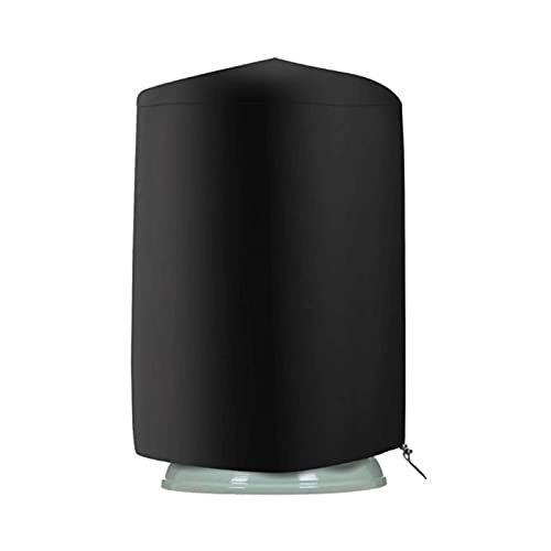 Yumna Fountain Cover 210D Oxford Waterproof Dustproof Cover, Heavy Duty Waterproof Bird Bath Cover, 100 Weather Resistant Water Fountain Cover for Winter Outdoor Garden Fountain Statue, 89x61cm