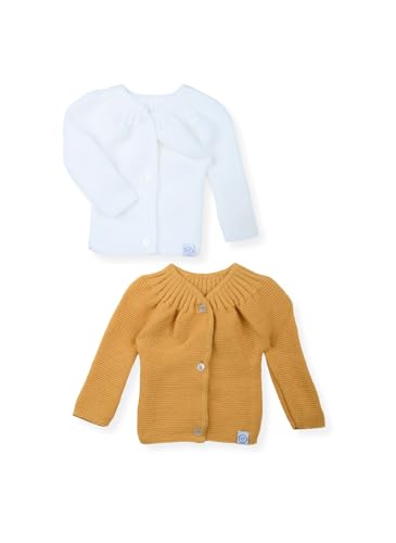 Brassières bébé 0-1 mois de qualité supérieure lot de 2 blanc curry