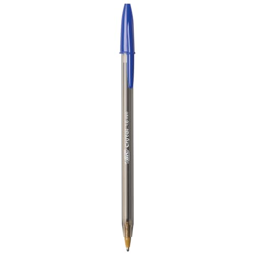 Image of BIC MSBP241-Blu Cristal Xtra Bold Ballpoint Pen, Bold Point (1.6mm), Blue, 24-Count