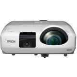 Image of Epson 436WI3000 Lumens WXGA LCD Projector, USB, VGA, Composite Video
