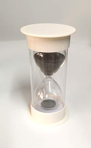 Enlightened Millennials 6 Pcs Color Hourglass Timer Set 1Min / 2Min / 5Min / 10Min / 15Min / 30Min For Games, Yoga, Study, Cooking, Teeth Brushing, Kid's Recess (6) #TOP1