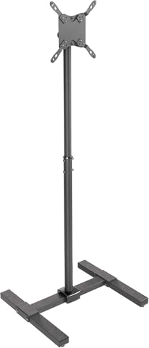 RICOO TV Ständer Neigbar Höhenverstellbar Universal für 13-34 Zoll, Fernsehständer FS0522, Stand Fernseh Standfuß Bodenständer Fernseher Standfuss bis 20 Kg max VESA 200x200 mm, TV Standfüße