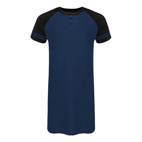 Pyjama court homme en coton doux fini la chaleur nocturne et les irritations