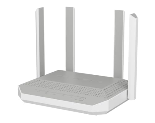 Keenetic Router Titan BE7200 Mesh Wi-Fi 7 Multi-Gigabit con un conmutador inteligente 1×10G, 1×2,5G y 4×1G y puertos USB 3.2 y 2.0 multifuncionales