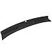 KUAFU Rear Trunk Spoiler Compatible with 1999-2004 Ford Mustang CBR Style Trunk Spoiler Lip w/Brake Light Hole, Cobra SVT Style Unpainted Black