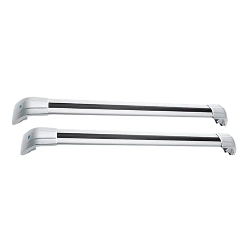 Rails de toit pour Evoque 2011-2018 barres transversales verrouillables argent