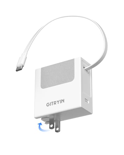 40W-Retractable-USB-Wall-Charger-335in-Type-C-Cable-2-USBC-Ports 40W Retractable USB Wall Charger, 33.5in Type-C Cable, 2 USBC Ports - Image 1