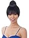 SWIRL BUN BANG (1B Off Black) - Freetress Equal Synthetic Bun & China Bang