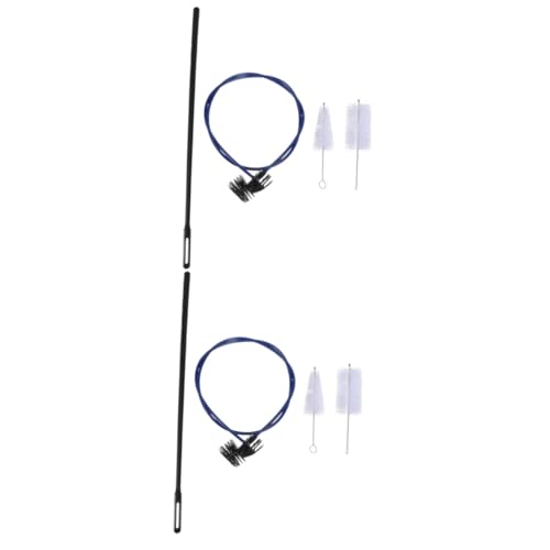 FUNOMOCYA 8 Pcs Flexible Trumpet Cleaner Trumpet Brush Kit Wind Instrument Brush Set