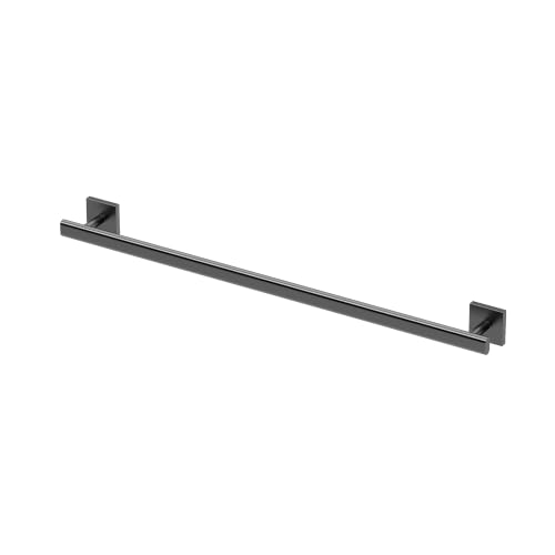 Image of Gatco 4050MX Elevate Bathroom Towel Bar, 24-inch, Matte Black