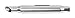 Paughco Universal 22" Slash Cut Muffler 602