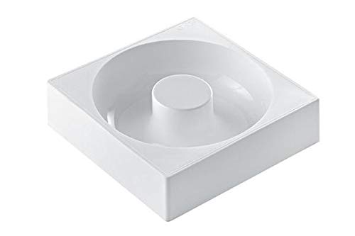 SAVARIN 180/1 - Stampo in Silicone ø180/60 H 50 MM Bianco