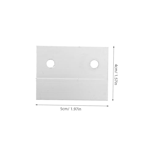 Image of Z-Shaped Aluminum Alloy Picture Hanger Clips 2PCS Heavy Duty Frame Hooks for Wall Art and Home Decor Easy Installation for Picture Frames and Canvas