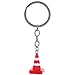 VALICLUD Traffic Cone Key Chains Mini Traffic Road Cones Charms Pendant Construction Keyring Backpack Key Chain Purse Car Hanging Decoration