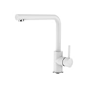 🌟 Disponible en 5 Acabados Premium – Cromo, Oro Cepillado, Blanco, Níquel Satinado y Negro, ideales para cualquier estilo de cocina. 💧 Cartucho de Discos Cerámicos de 35 mm – Garantiza un flujo de agua uniforme y sin goteos, prolongando la vida útil ...