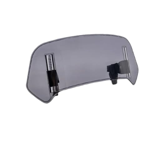 Déflecteur pare-brise universelle pour moto et motocross avec spoiler réglable à pince