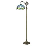 3. Lampe arquée de 63 pouces (160 cm) de hauteur, abat-jour de 12 pouces (30 cm) de large. Base en résine, large de 11 pouces (28 cm). Source de lumière : E26/E27×1 (source de lumière non incluse dans le colis).