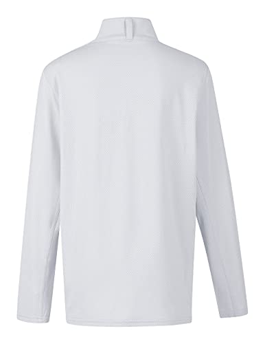 Kerrits Kids Ice Fil Lite Long Sleeve White Size: Extra Large #TOP1