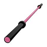RitFit Olympia - Bilanciere lungo da 50 mm (2 m, rosa)